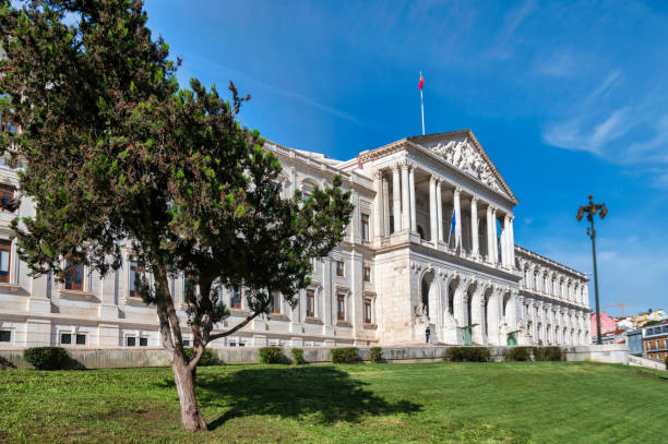 istock view of Lisbon Parlement 1456848025