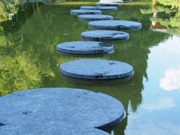 istock Design and architectural solutions in the organization of park space. 1456850597