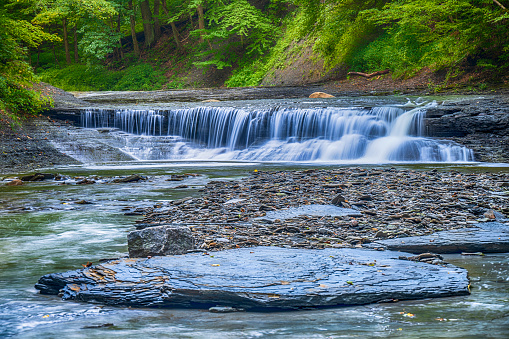 Wintergreen Gorge Waterfall, Erie Pennsylvania