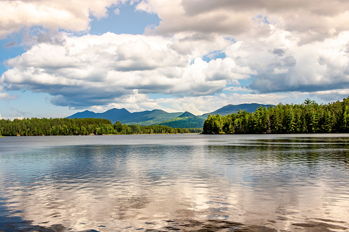 A view of Flagstaff Lake located in Eustis, Maine