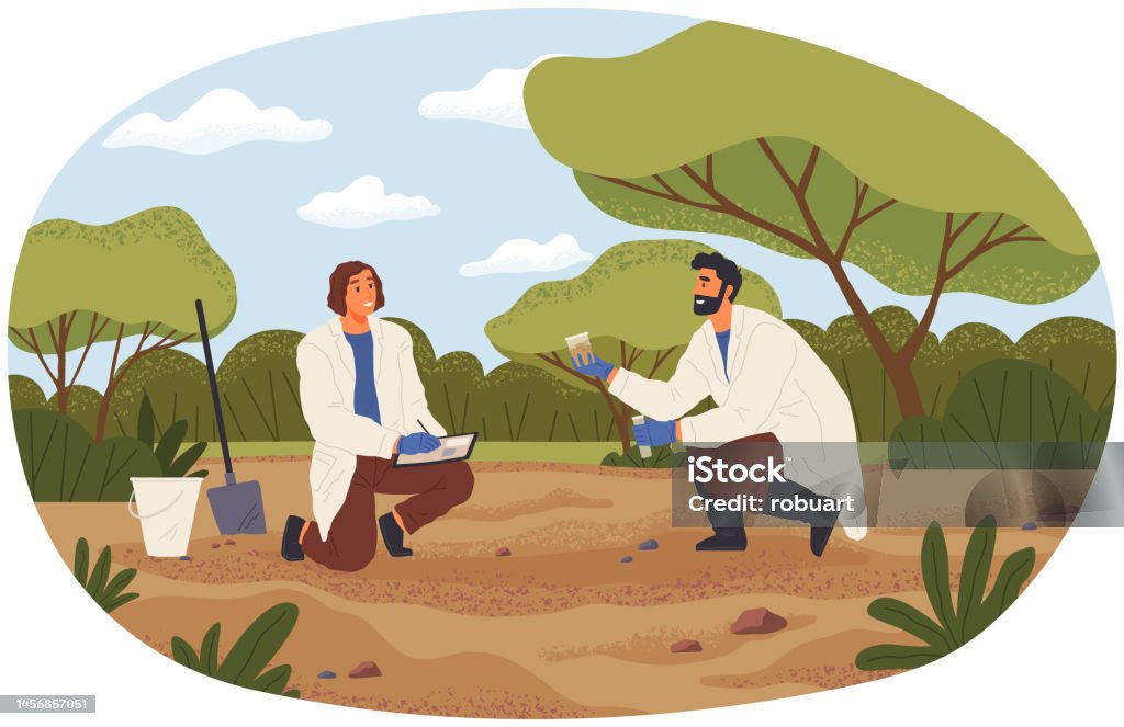 People exploring nature, soil. Scientists conduct ecological experiment. Explorers work in forest People exploring nature, analyze soil. Researchers take samples of biomaterial. Environmental and ecology research. Scientists conduct ecological experiment. Explorers work in forest or park Adult stock vector People exploring nature, soil. Scientists conduct ecological experiment. Explorers work in forest People exploring nature, analyze soil. Researchers take samples of biomaterial. Environmental and ecology research. Scientists conduct ecological experiment. Explorers work in forest or park Adult stock vector