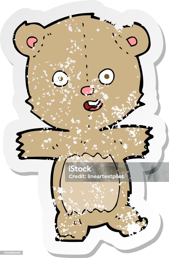 Ilustración de Pegatina Retro De Un Oso De Peluche Bailando Dibujos Animados y más Vectores Libres de Derechos de 1980 - iStock Ilustración de Pegatina Retro De Un Oso De Peluche Bailando Dibujos Animados y más Vectores Libres de Derechos de 1980 - iStock