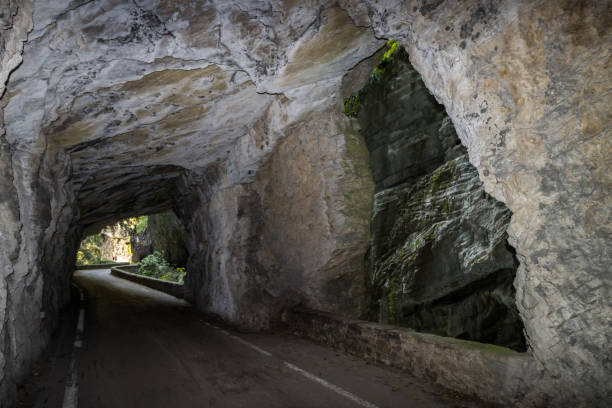 istock Mountain scenic road on Lake Garda 1456863884