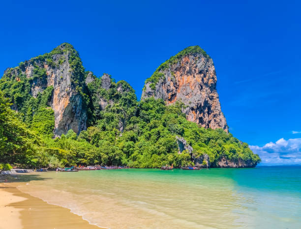 istock Railay west beach in Krabi district Thailand 1456874385