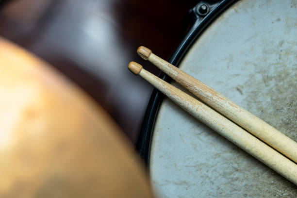 istock white drum sticks on old vintage snare drum 1456879628