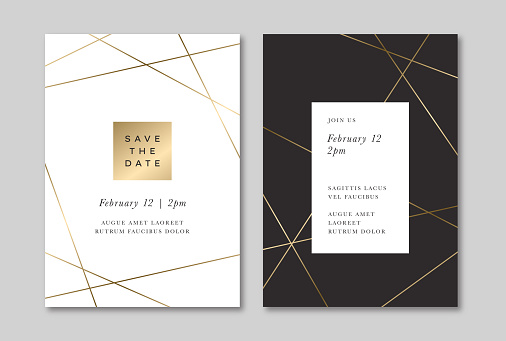 istock Save the Date Card — Marcel System 1456890589