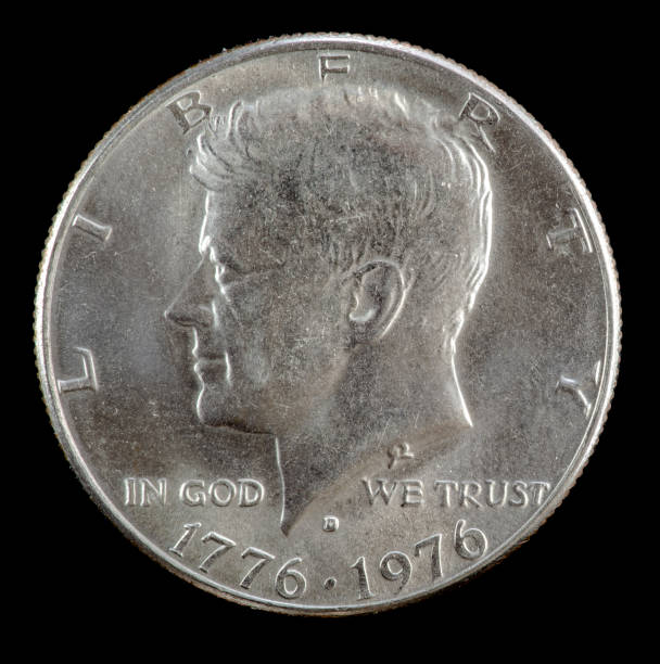 istock Kennedy US half dollar, 1976 Bicentennial edition. 1456890683