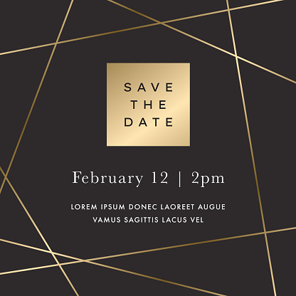 istock Save the Date — Marcel System 1456890863