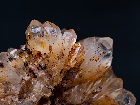 Crystal raw ore