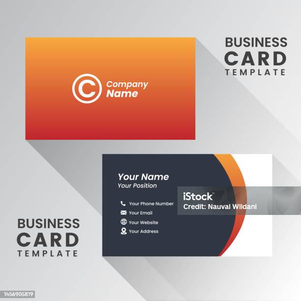 Horizontal Simple Clean Template Vector Design Layout In Rectangle Size ...