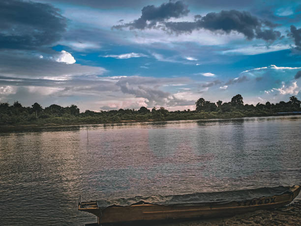 istock The Canoe in The Riverside 1456930204