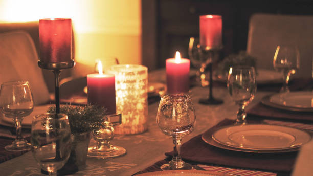 istock wedding venue tables flowers alcohol reception celebration candles 1456931560