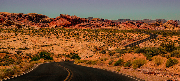 Road to desert