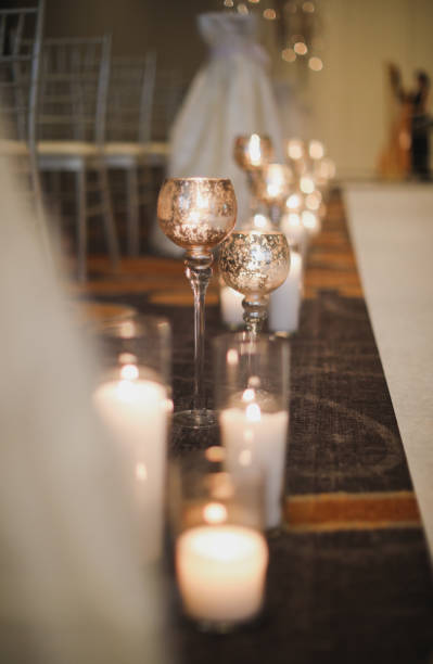 istock wedding venue tables flowers alcohol reception celebration candles 1456932323