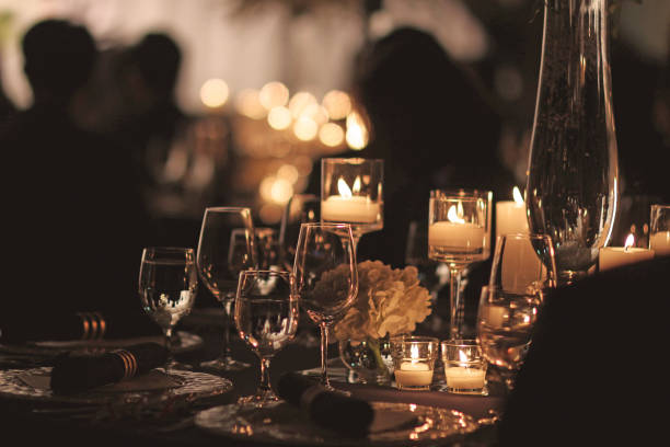 istock wedding venue tables flowers alcohol reception celebration candles 1456932344