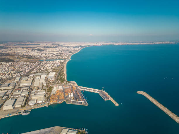 istock aerial view of the harbor 1456941695