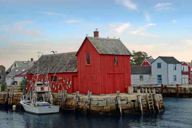 istock Dock Masters House-Early Morning-Gloucester Massachusetts 1456954870
