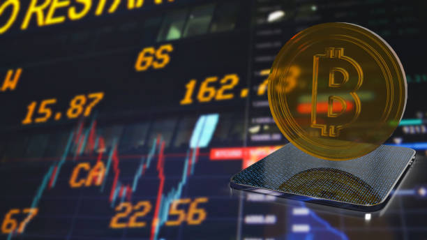 istock The  bitcoin on tablet  for business concept 3d rendering 1456961308