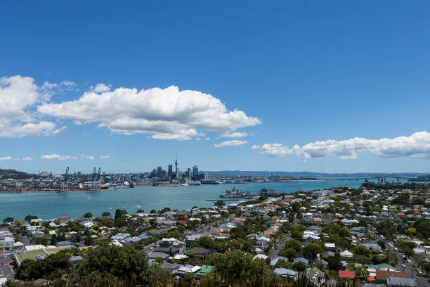 istock Auckland CBD from Devonport during the summer 1456962839