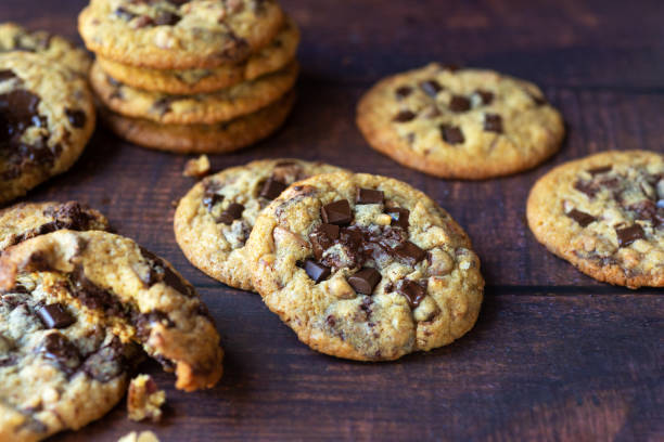 istock homemade chocolate chip cookies. 1456966081