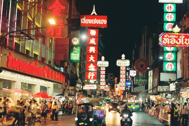 istock Chinatown in Bangkok at night 1456998740