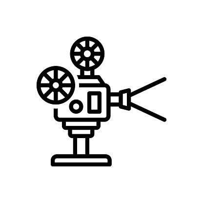 Icon for filme, movie, cinema, reel, projector, entertainment, premiere, cinematography, filmstrip, broadcast