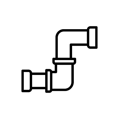 Cpvc Tube Icon Pvc Pipe Stock Illustration - Download Image Now - PVC, Icon Symbol ...