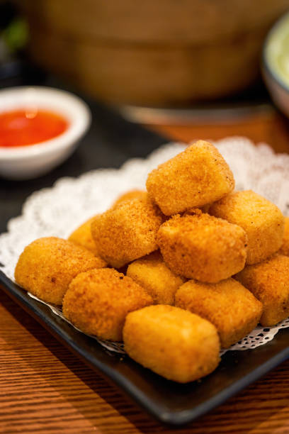 istock A plate of golden fried tofu 1457009368