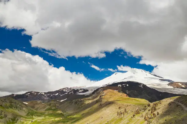 Elbrus mount in summer