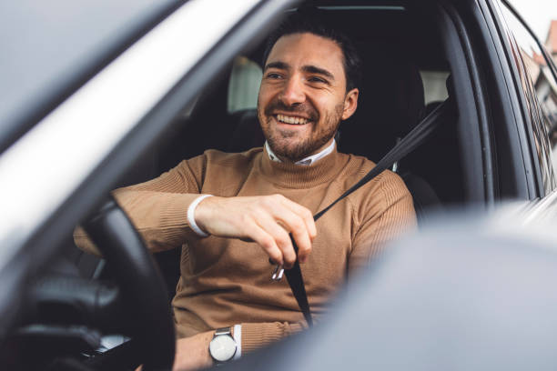 istock A man prepares to drive a car 1457027391