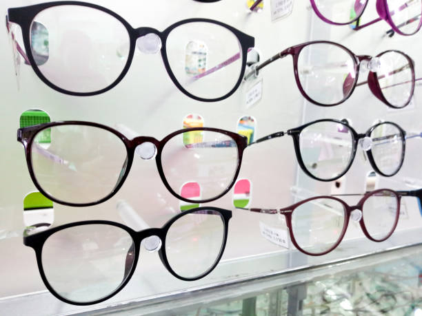 istock 15 July 2019 Pathumthani Thailand Showcase with glasses in modern optic store 1457028100