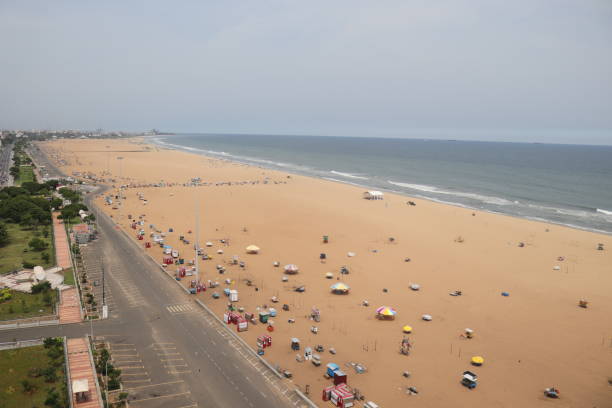 istock Charming scenes from the street and Marina Beach 1457036319