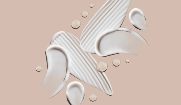 istock cosmetic smears cream texture on beige background 1457048872