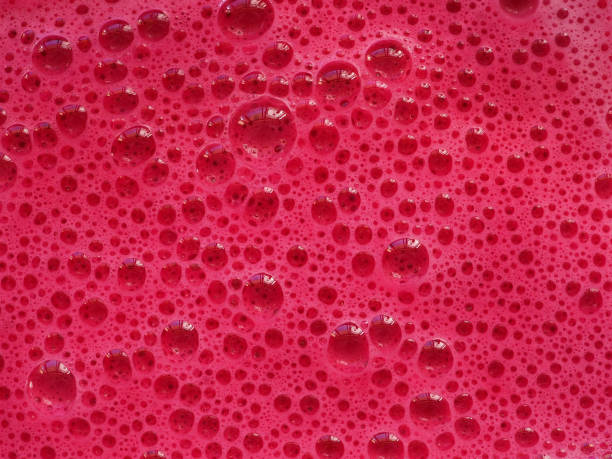 istock Pink colorful bath foam with bubbles in the water 1457048919