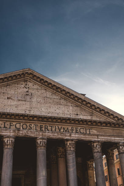 istock The Pantheon of Rome at evening light 1457051211