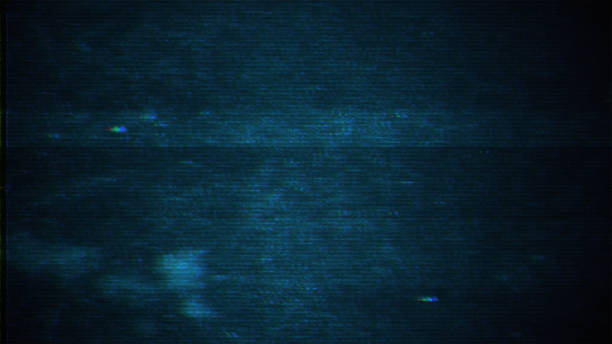 istock Bad TV Signal. Interlaced distorted VHS noise overlay design element. 1457051388