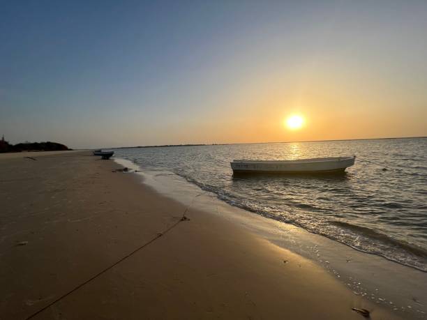 istock sunset on the beaches of Senegal 1457051671