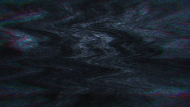 istock Bad TV Signal. Interlaced distorted VHS noise overlay design element. 1457053029