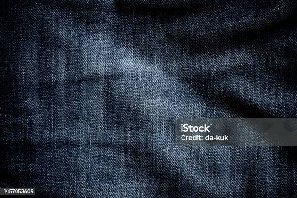Jeans Denim Texture Closeup Stock Photo - Download Image Now - Denim, Jeans, Textured
