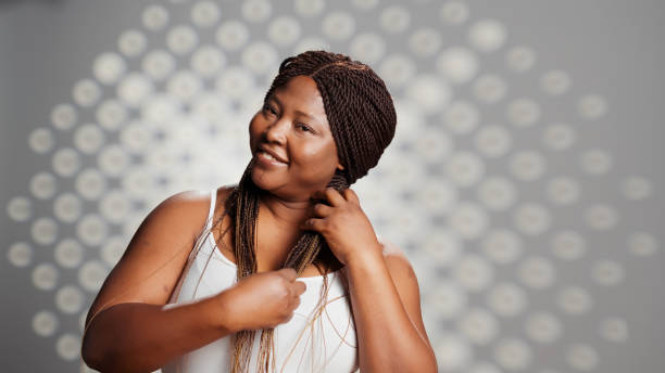 istock African american girl posing with tenderness 1457057423