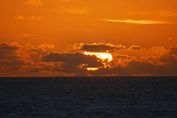 istock Sunrise at sea 1457057970
