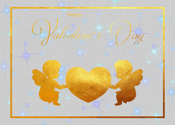 Beautiful card for Valentine's Day, can also be used as a flyer or banner