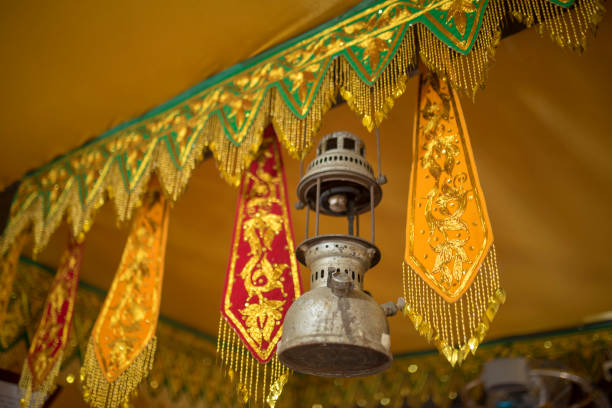 Traditional lamps when there was no electricity