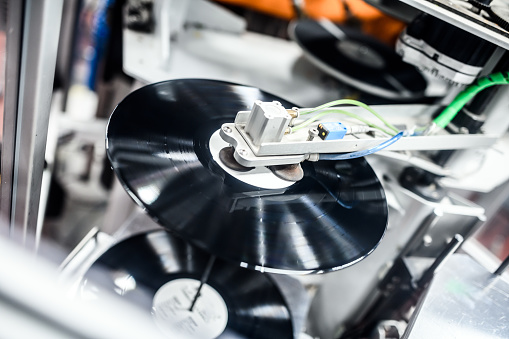 Vinyl Record Printing Pressing Plant, Production line