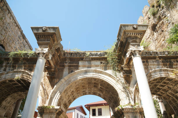 Hadrians Gate in Antalya City, Turkiye