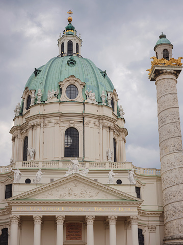 Karlskirche church, Vienna, Austria