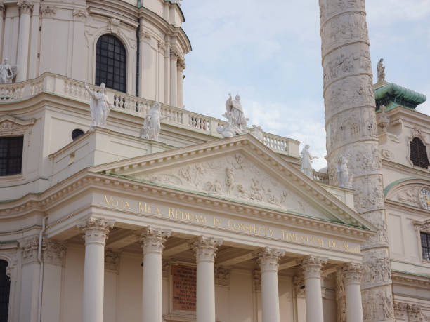 istock Karlskirche is 18th-century Habsburg cathedral. 1457109018