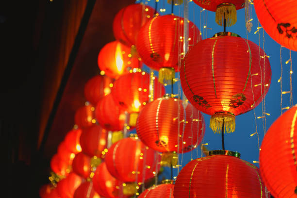 Colorful lanterns ( Tang Lung ) - Chinese New Year decorations