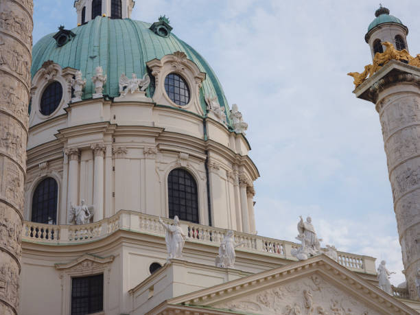 istock Karlskirche is 18th-century Habsburg cathedral. 1457123817