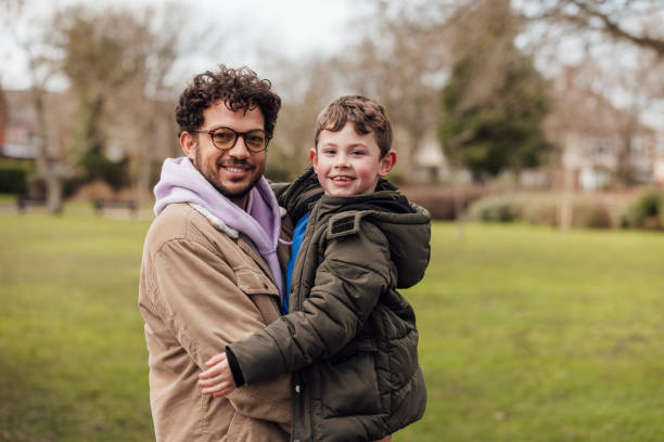 istock Father and Son Portrait 1457127168